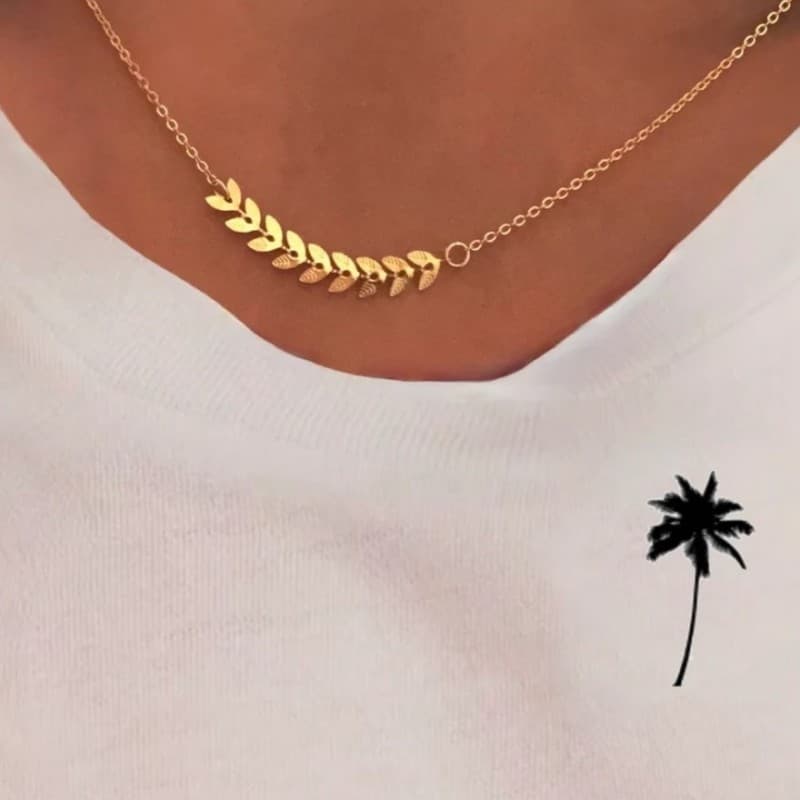 Naszyjnik delikatny złoty