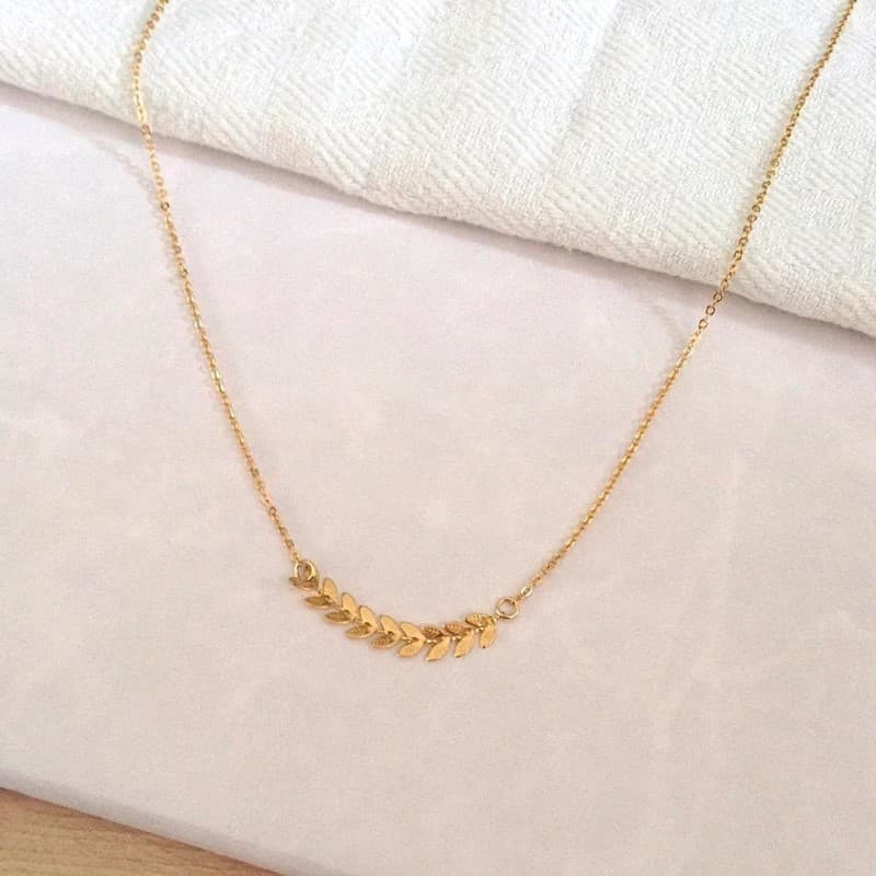 Naszyjnik delikatny złoty